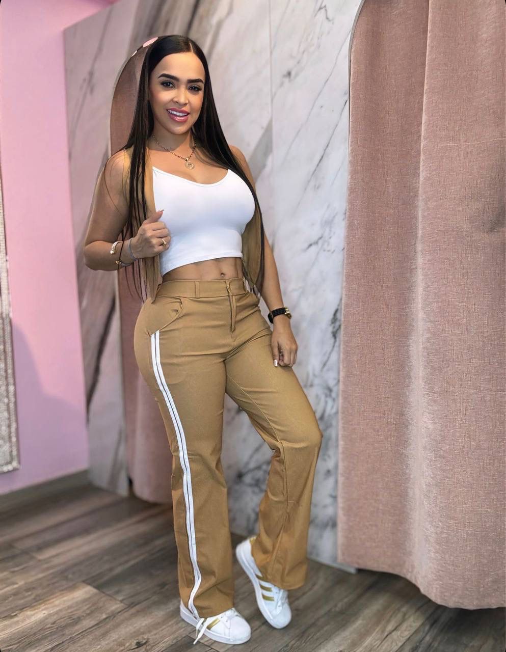️Nuevo Set CHIC FLEX 💥 Pantalón + Chaqueta + Top