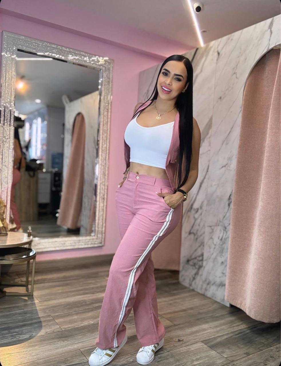 ️Nuevo Set CHIC FLEX 💥 Pantalón + Chaqueta + Top