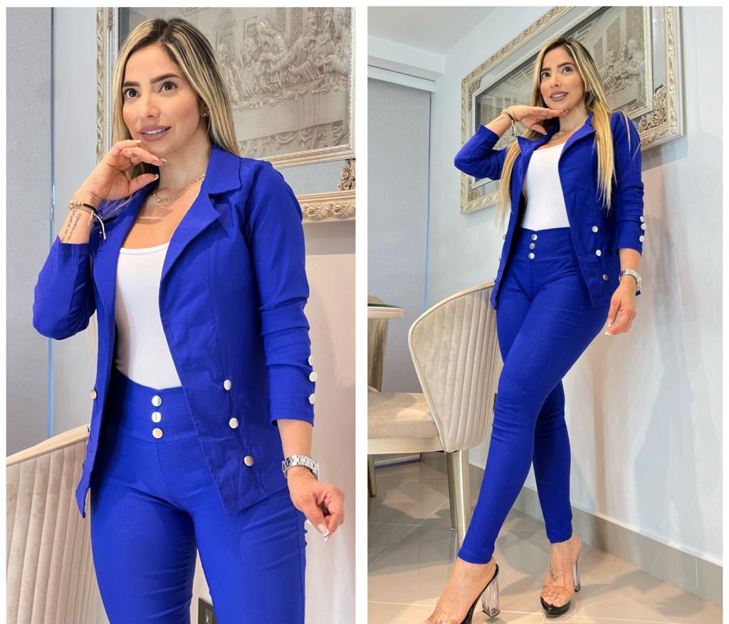 ️Nuevo Set CHIC LUX💥 Pantalón + Chaqueta + Top