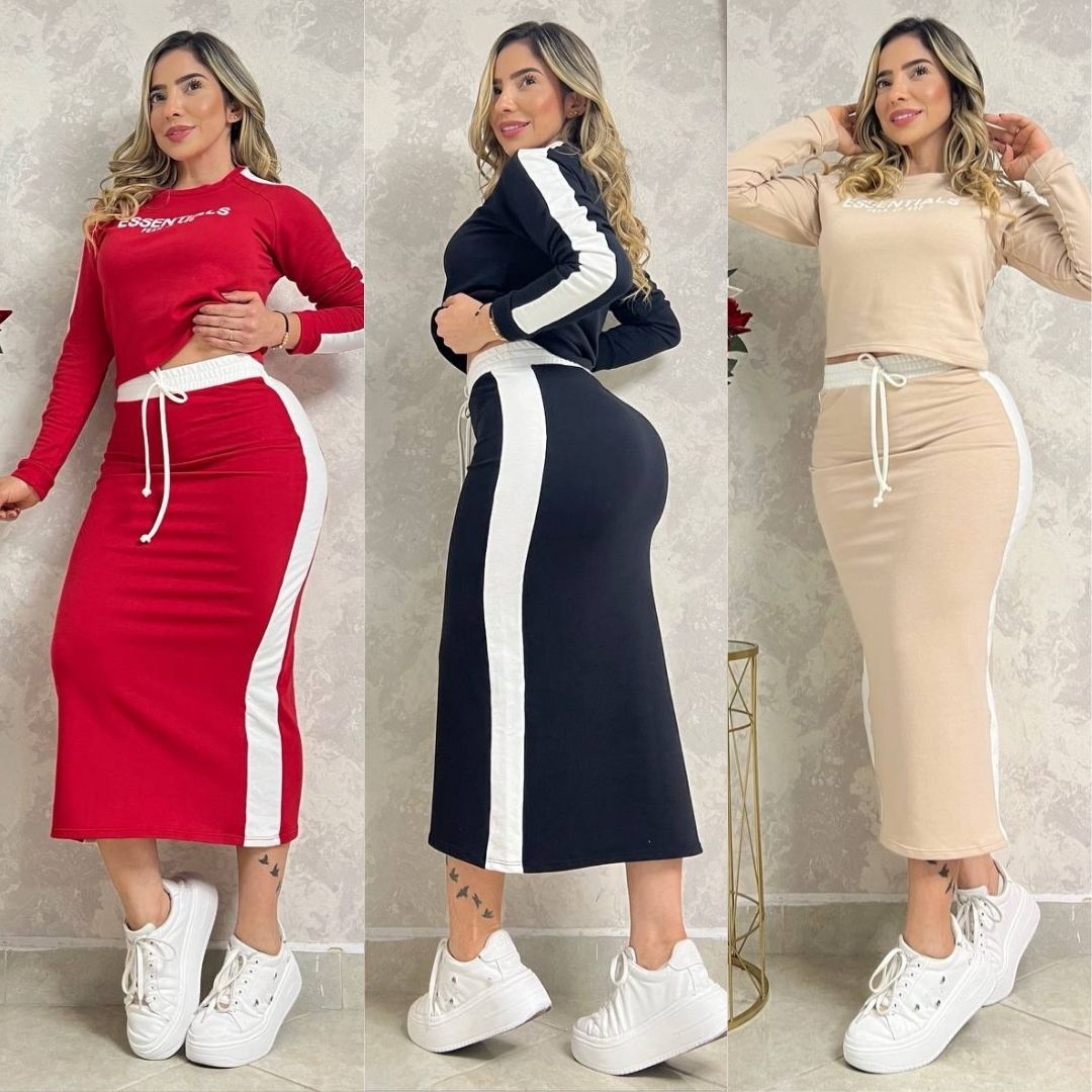 ️Nuevo VersaSet 💥 Blusa + Falda