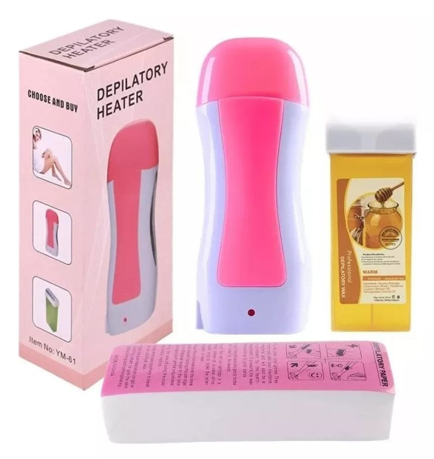 NUEVO KIT DEPILACION CON CERA ROLL-ON - SHOPIPOM