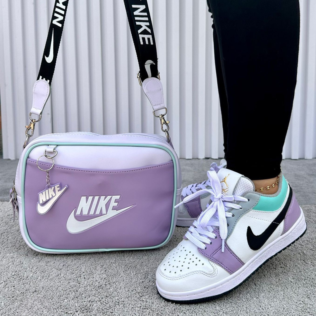 Combo de Dama: Bolso + Zapato | Estilo Retro Elegante en Cada Paso