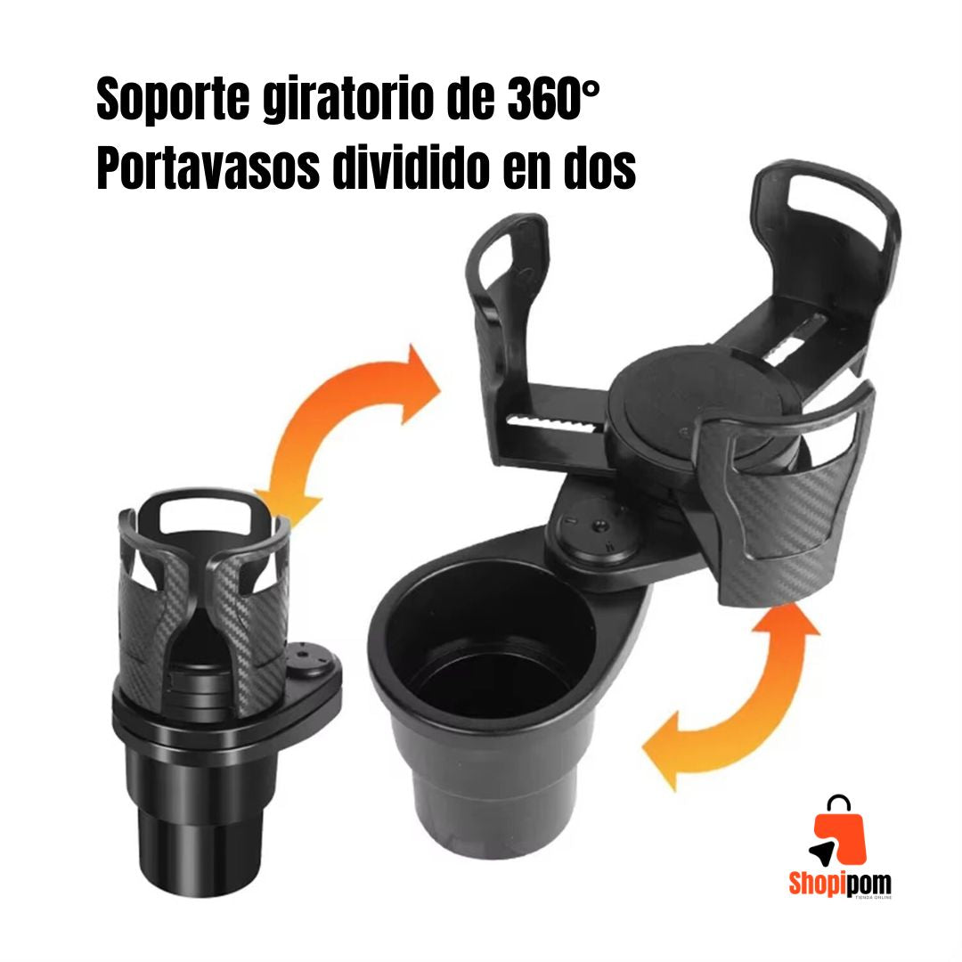 NUEVO PortaMAX 360 - Organizador Compacto de Bebidas y Accesorios - SHOPIPOM