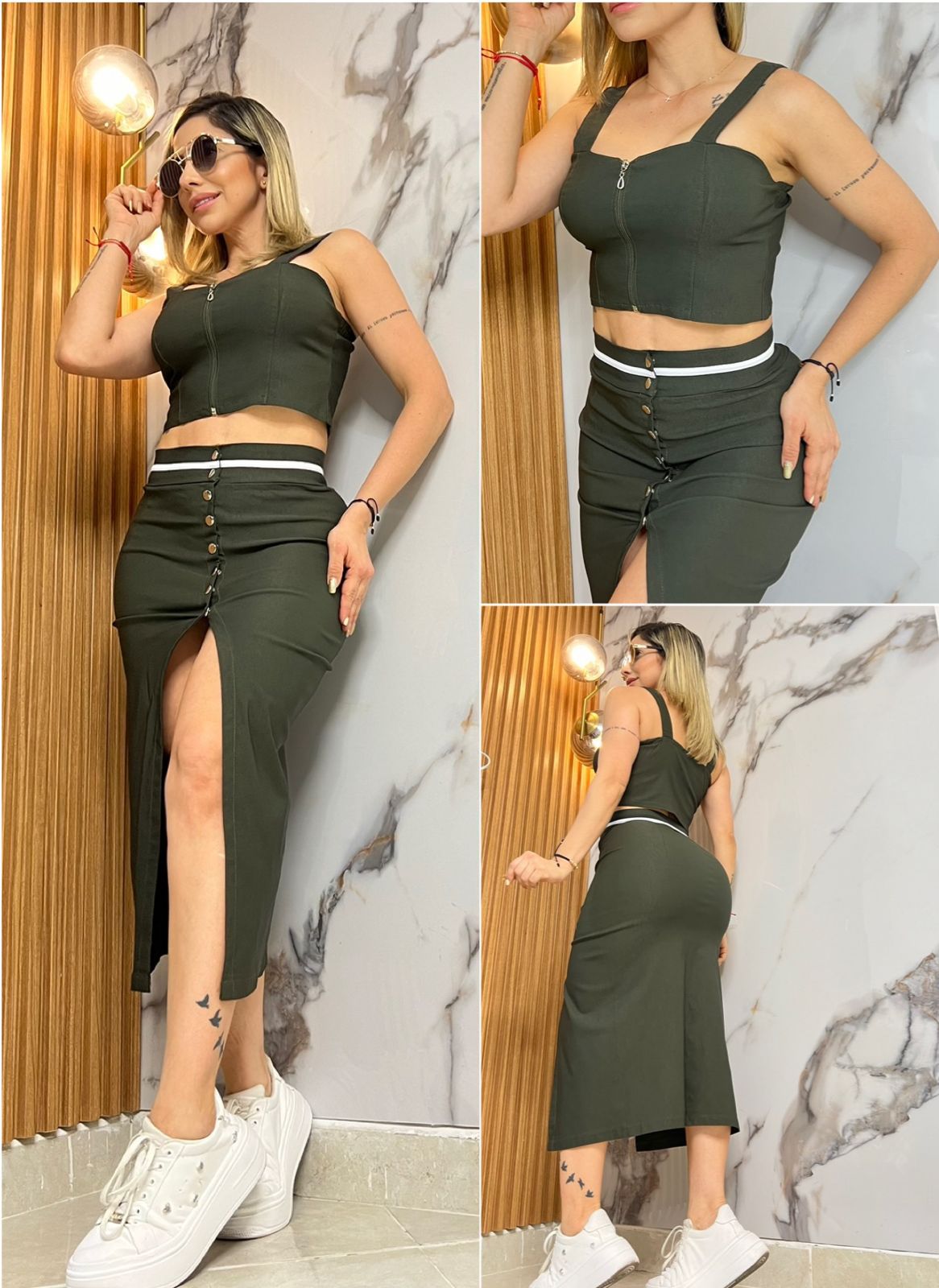 ️Nuevo SET Urban LEVEL 💥 Falda + Blusa