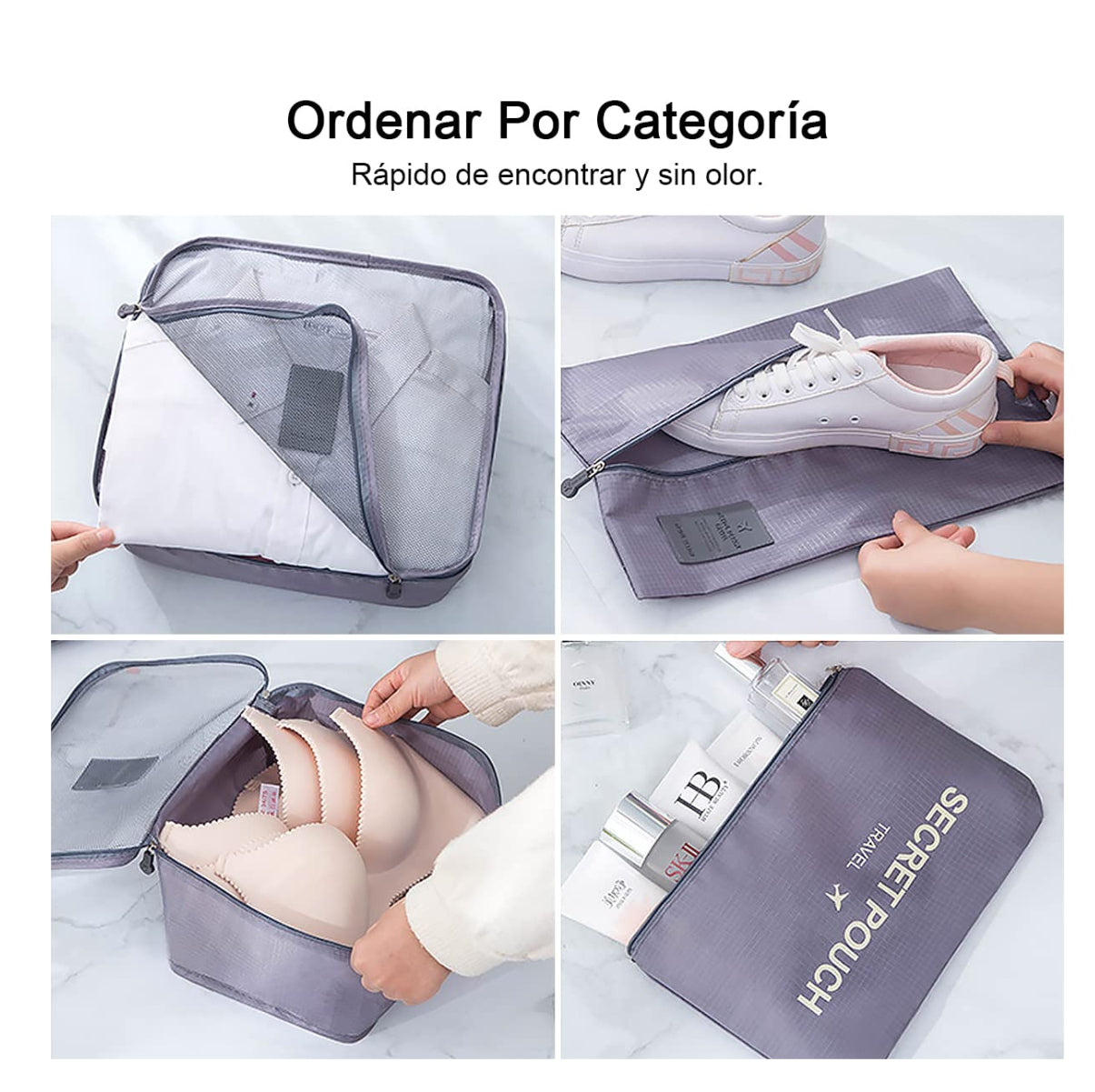 NUEVO SET ORGANIZADOR DE EQUIPAJE - SHOPIPOM